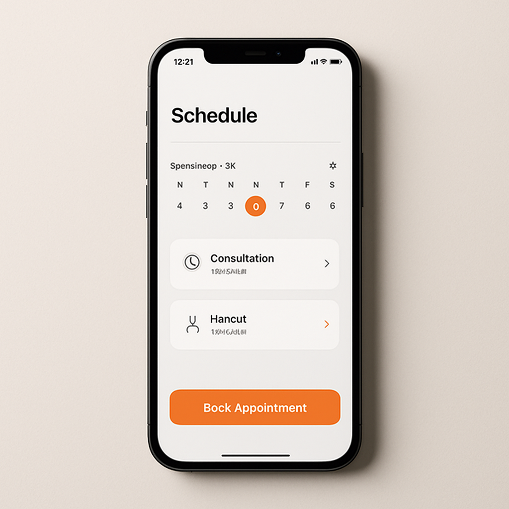 Slotted iPhone app concept by SaaS Agency
